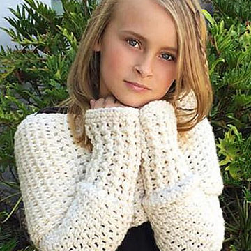 Sleeved Shrug Scarf - Sashland Shrug