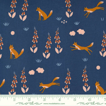 Moda Fabrics Meander - Blue - 24581 18