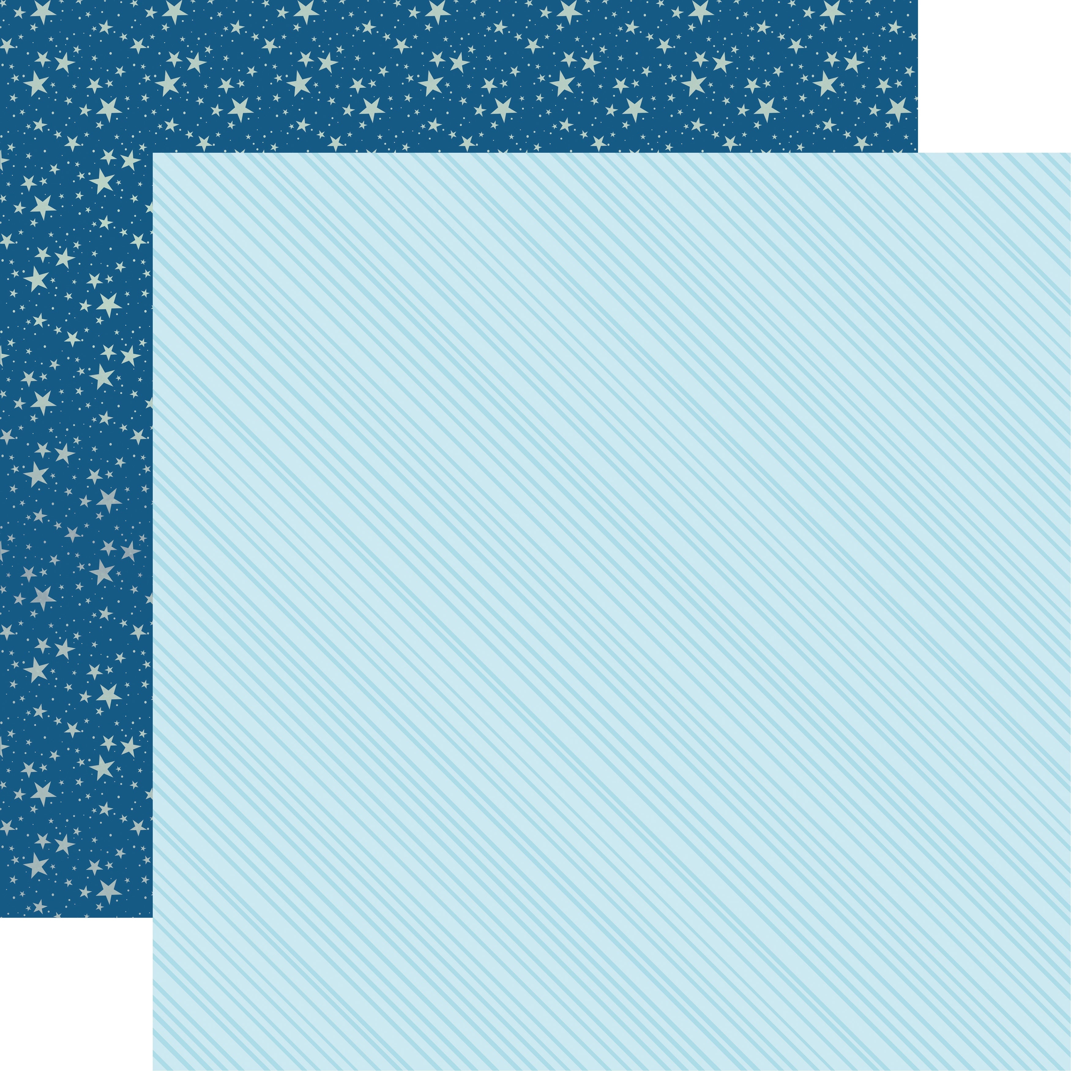 Kaisercraft Oh Happy Day! Double-Sided Cardstock 12"X12" 10/Pkg - Star-Light