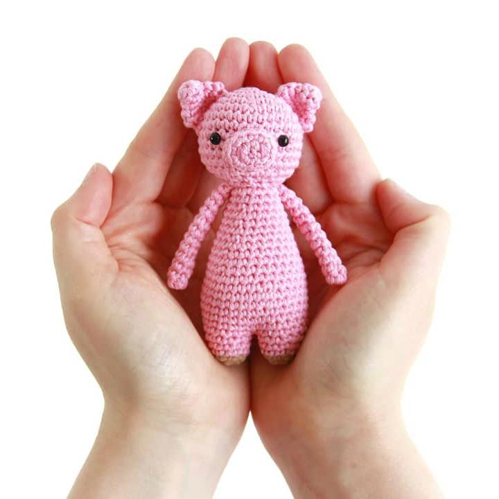 Mini Pig Crochet Amigurumi Pattern