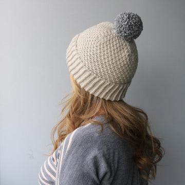 Moss Stitch Hat