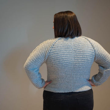 Cable Raglan Sweater