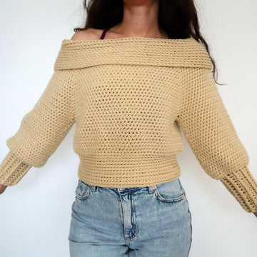 Sultry Shoulder Sweater