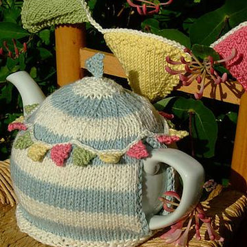 Summer Bunting Tea Cosy and Bunting