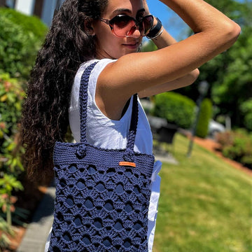 Blue Dahlia Bag