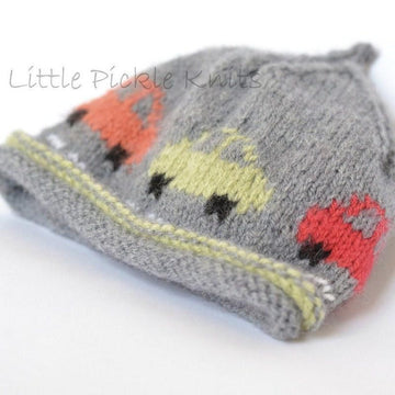 Baby Beanie 'Little Cars'