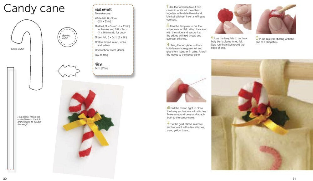 Sew Your Own Felt Advent Calendar