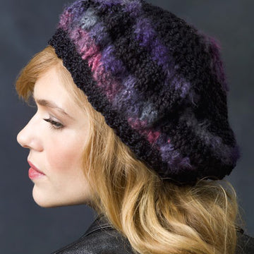 Slouchy Beret in Red Heart Boutique Magical - LW2794 - Downloadable PDF