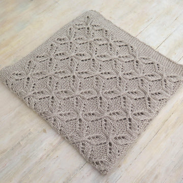 Mariele's Cable Lace Blanket