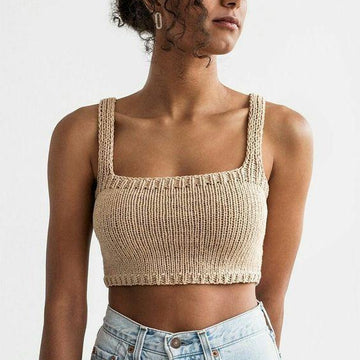 Ribbing Crop top sentro