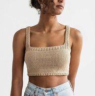 Ribbing Crop top sentro