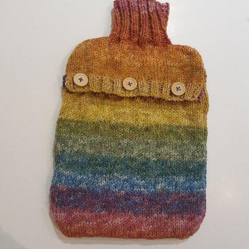 Rainbow Hot Water Bottle Cover