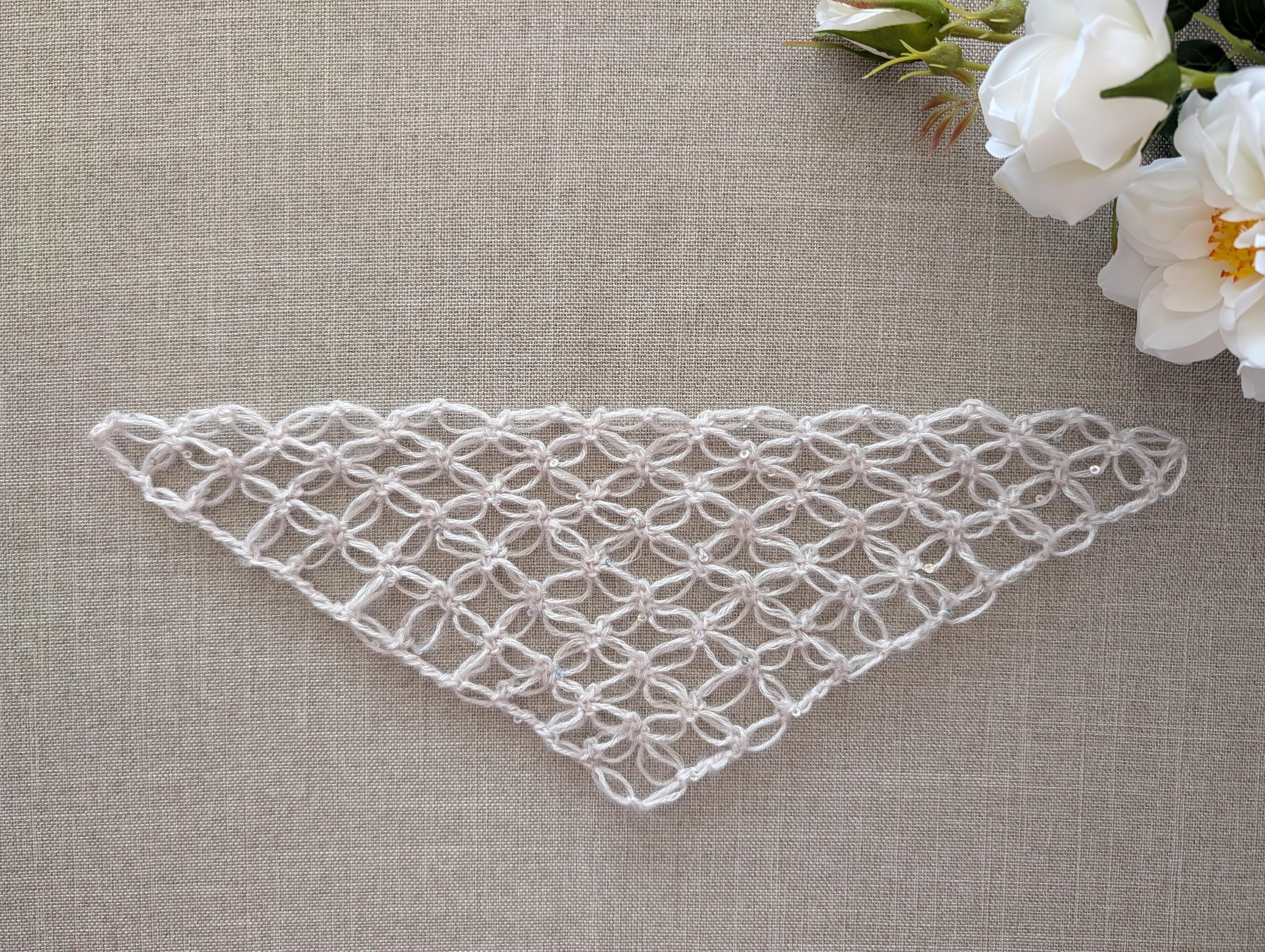 Crochet Shawl PDF Pattern/Chart #65