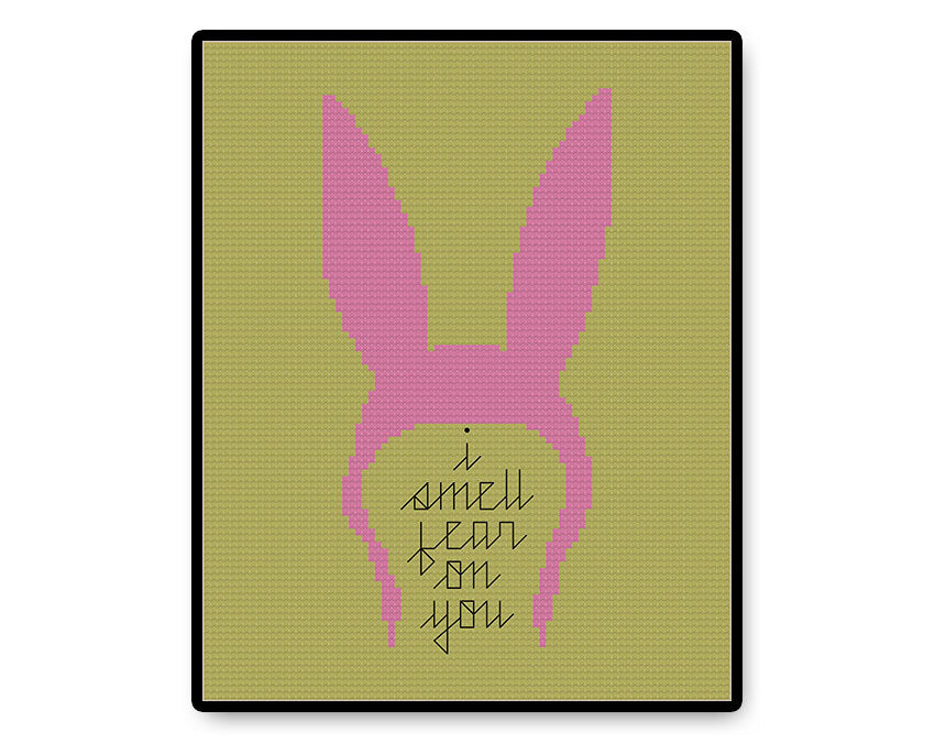 I Smell Fear - PDF Cross Stitch Pattern
