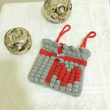 Little Bobble Heart Mini Bag