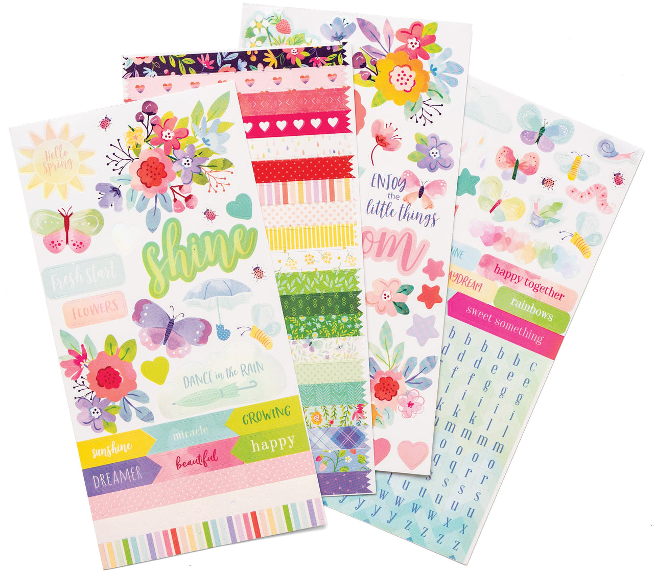 American Crafts Paige Evans Bloom Street Sticker Book - 621134
