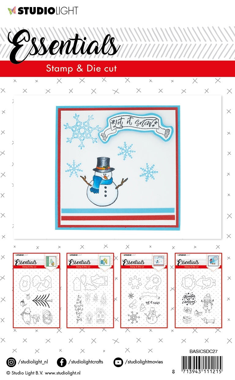 Studio Light Essentials Stamp & Die Set - 602964