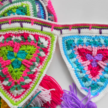Mandala Inspired Candy Bunting