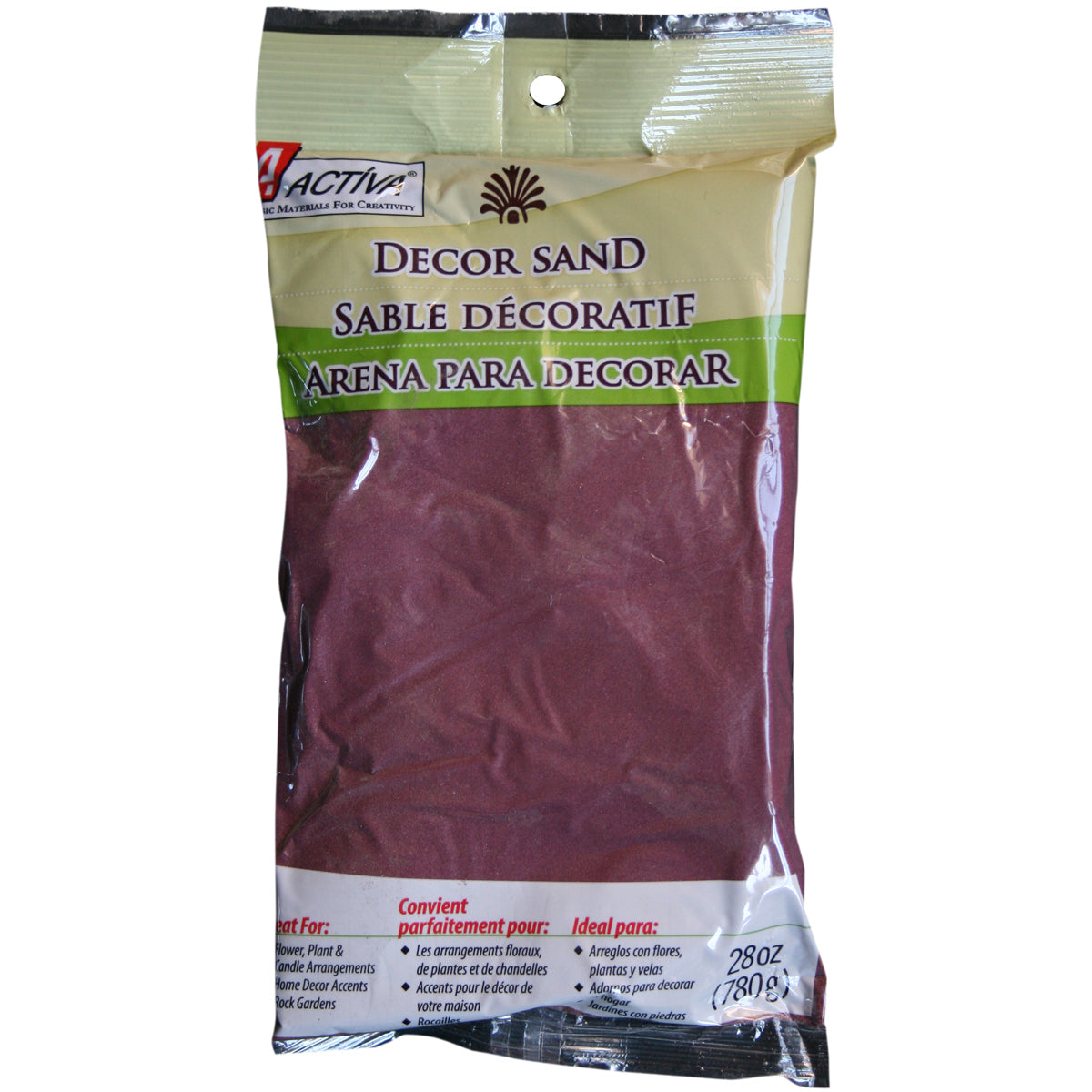 Activa Decor Sand 28oz - Cranberry