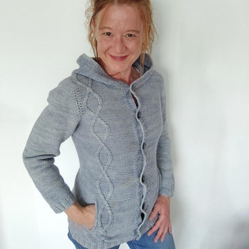 Knitting Pattern Seamless Cardigan Twinning