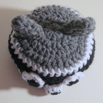 Raccoon Hat - Newborn to Adult