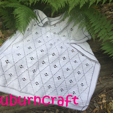 Flower Diamond Blanket