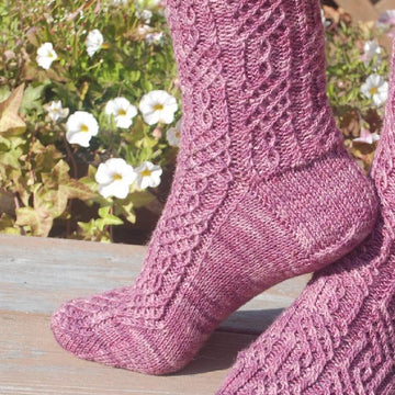 Twisted Maze Socks