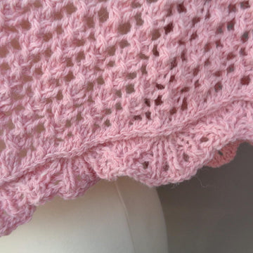 Peach Blossoms Shawl
