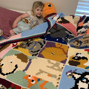 Dogghan C2C Blanket