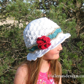 Rose Sun Hat