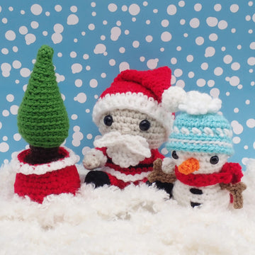 Christmas Amis Set 1 (Santa, Tree, Snowman)