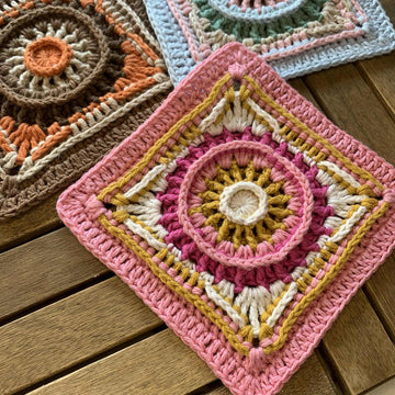 Ice cream granny square
