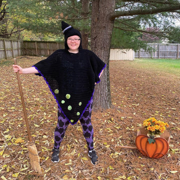 The Spooky Witch Poncho