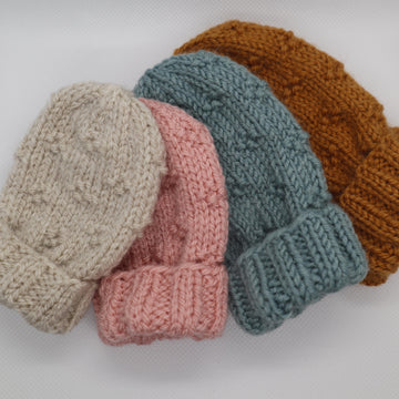 Little Flower Mitten Set 0-2yrs