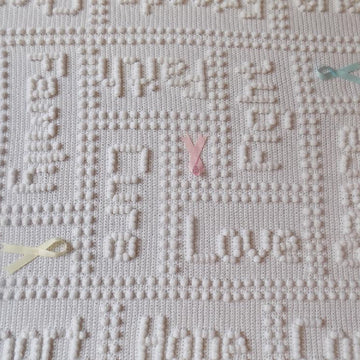 Cancer Support One-piece Lap Blanket