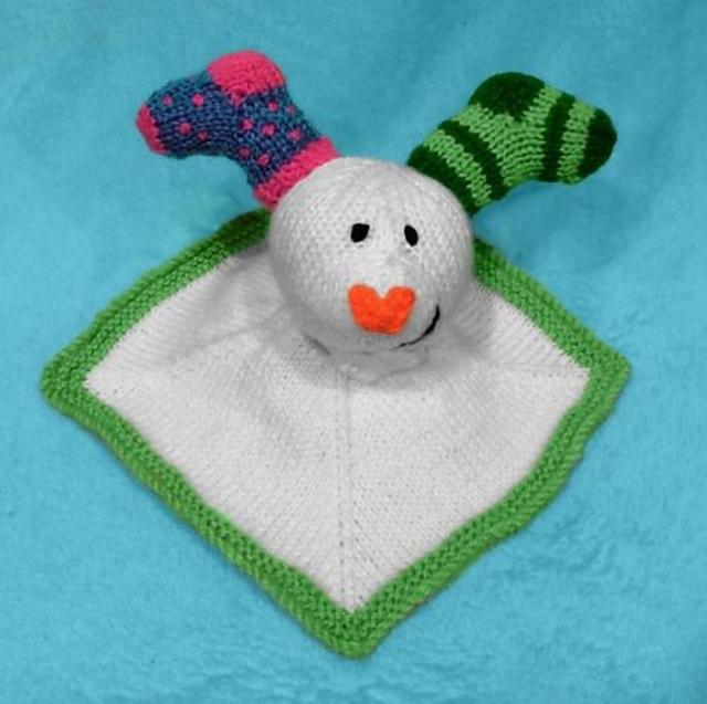 Snowdog Baby Comforter/Blanket