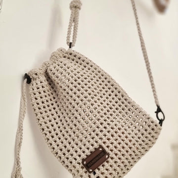 Mobile phone crossbody shoulder bag crochet pattern T19