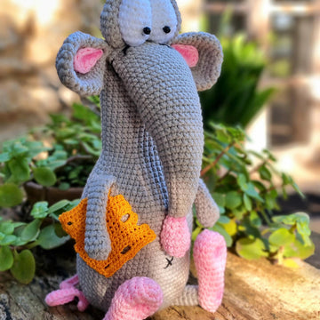 Rat amigurumi toy crochet pattern P6