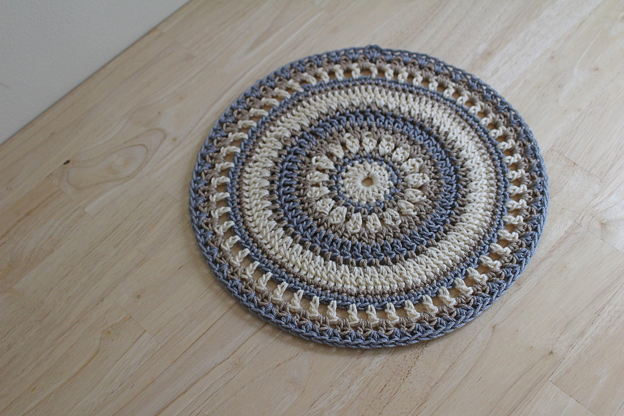Mascoma Table Mat Crochet Pattern