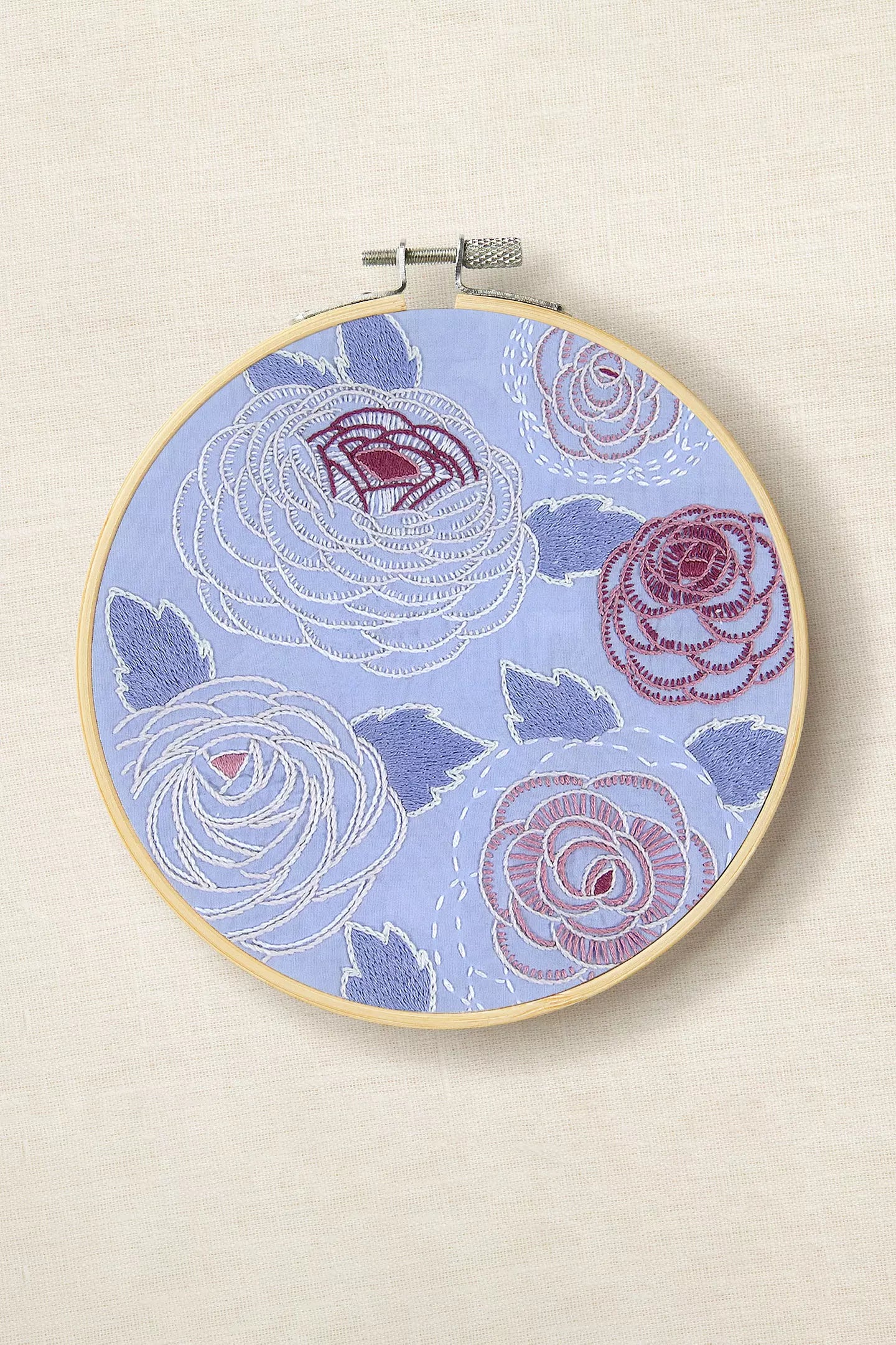 DMC Ranunculus by Marie-Dominique Procureur Easy Embroidery Kit