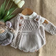 Pineapple Cardigan and Romper