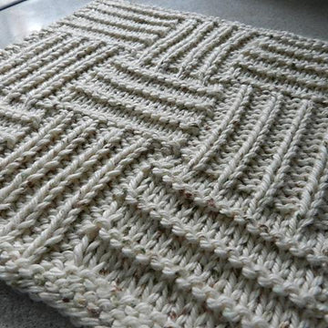 Nine Squared Dishcloth