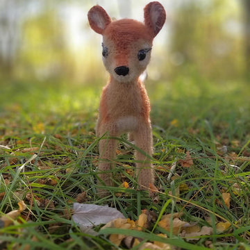 Amigurumi crochet Bambi Deer