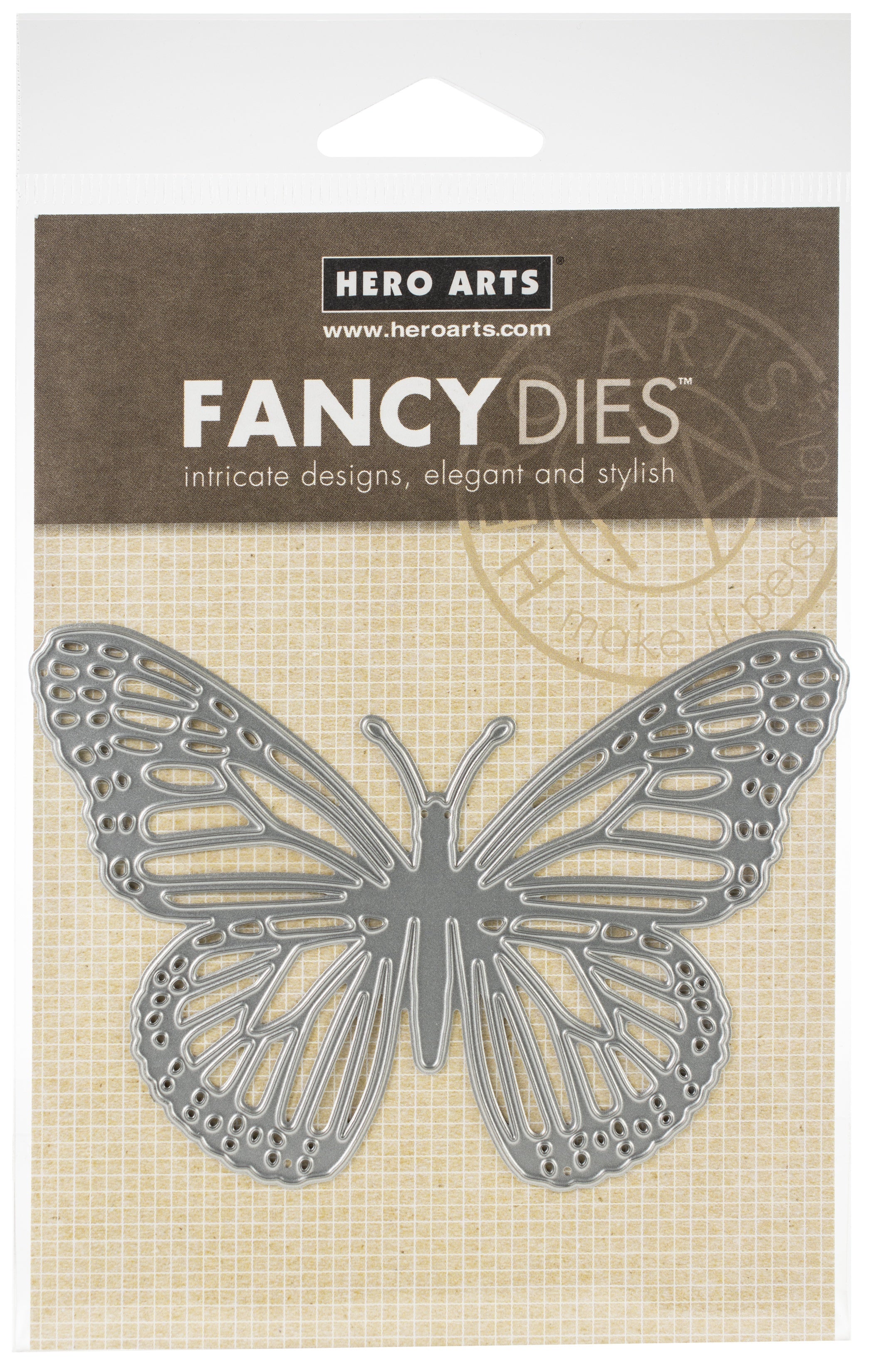 Hero Arts Fancy Dies - Monarch Butterfly