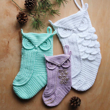 Athena Owl Stocking