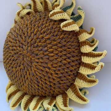 Sunflower cushion