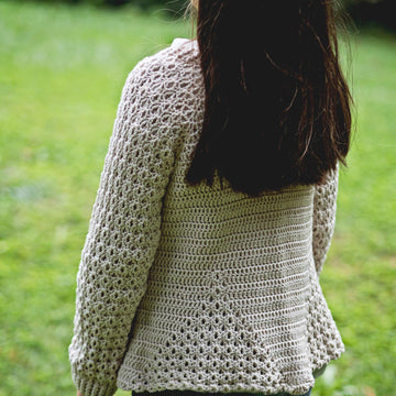 Lace Sleeve Sweater