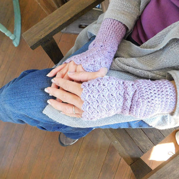 Sneak-a-Peak Wrist Warmers