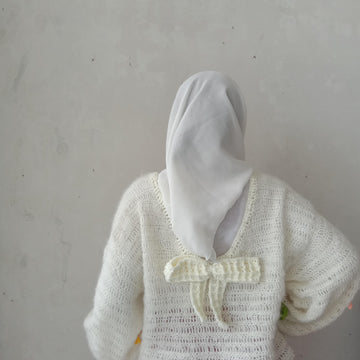 Rain bow sweater crochet PDF pattern
