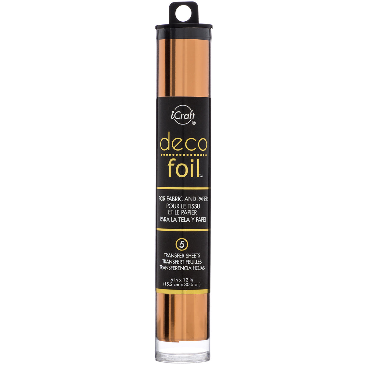 Therm O Web Deco Foil Transfer Sheets 6"X12" 5/Pkg - Copper